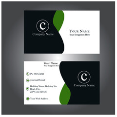modern Professional business card template