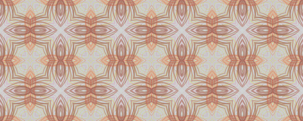 Hand Drawn Geometrical Pattern. Hand Flora Square