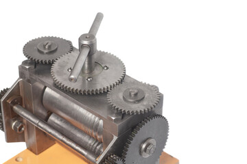 Jewelry rolling mill tool press