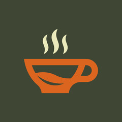 Coffee cup logo. Icon design. Template elements