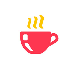Coffee cup logo. Icon design. Template elements