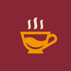 Coffee cup logo. Icon design. Template elements