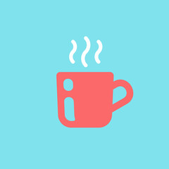 Coffee cup logo. Icon design. Template elements