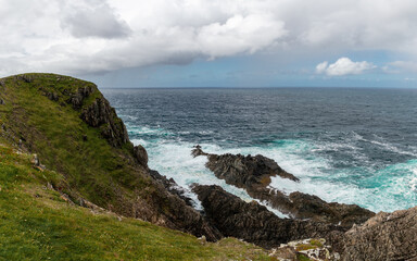 Wild Rugged Atlantic Irish Coast at Malin Head