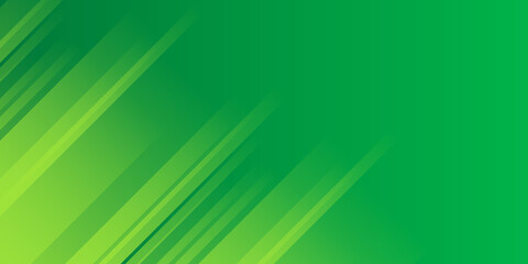 Abstract modern green lines background vector illustration © Roisa
