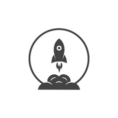 Rocket Logo icon vector template