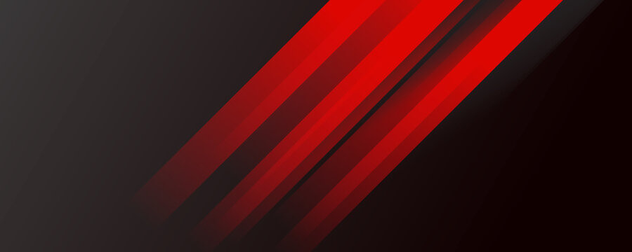 Abstract futuristic black and red gaming background with modern esport shapes. Vector design template technology concept can use element game banner, sport poster, cyber wallpaper, web, advertising