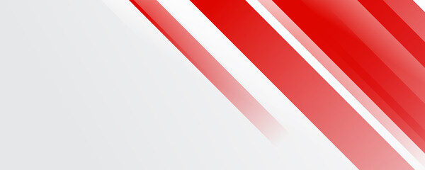 Red and white stripes banner background