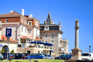 Fototapeta na wymiar Palacio Seixas in Cascais, Portugal