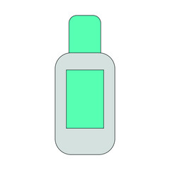bottle of cosmetic