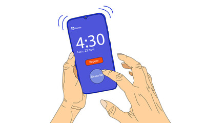 ALARMA EN CELULAR