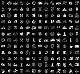 Logos collection. Abstract logos set. Icon design. Template elements