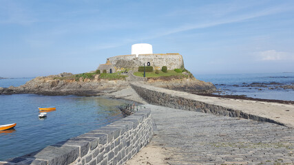 Fort Grey, Cup and Saucer, Rocquaine Bay, St Pierre Du Bois, Guernsey Channel Islands