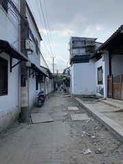 Rue d'un hutong à Suzhou, Chine