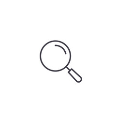 Magnifier icon. Magnifying glass tool symbol. Search Icon Vector isolated illustration