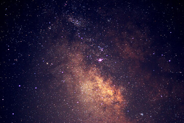 Fototapeta na wymiar Detail of the Milky Way