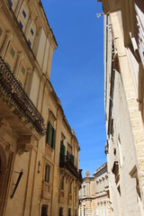 Fototapeta na wymiar Toits et murs de Mdina (Rabat) à Malte 3