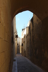 Ruelle à Mdina (Rabat, Malte)