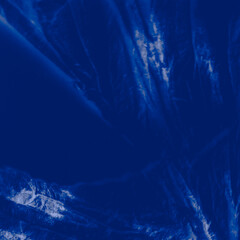 Tie Dye Ethnic. Tie Modern Sky Fabric. Wave Space Round Border. Background Tie Dye Ethnic. Peace Organic Blue Print. Tye Indonesian Dark.