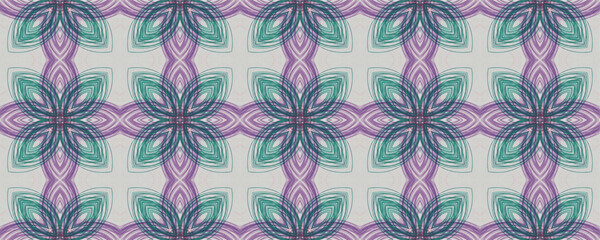 Fototapeta premium Portuguese Decorative Tiles. Batik Bohemian
