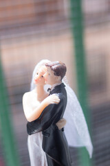 Wedding couple marriage dolls