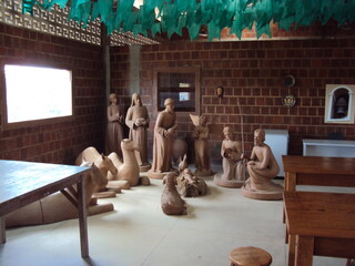 Centro de artesanato e artes em barro da cidade de Tracunhaém-PE