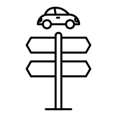 Traffic signs icon