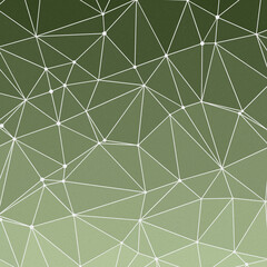 Olive Green color Abstract color Low-Polygones Generative Art background illustration