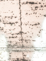 Zinc Metal Texture. Patina Vintage Denim Poster.