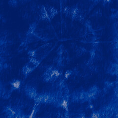 Tie. Tye Watercolor Ocean Element. Wave Stain Graphic Design. Background Tie. Peace Washed Marine Texture. Tie Japanese Blue.