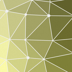 Lemon color Abstract color Low-Polygones Generative Art background illustration
