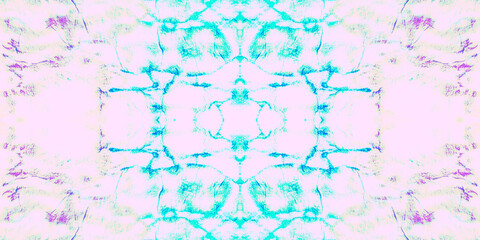 Seamless Pattern Textile Kaleidoscope. Watercolor