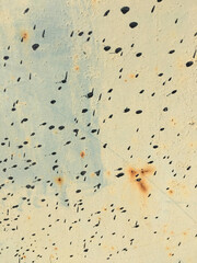 Zinc Metal Texture. Zinc Old Red Drawing. Vintage