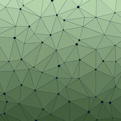 Grass Green color Abstract color Low-Polygones Generative Art background illustration