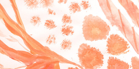 Piton Caramel Dirty Art Background. Vanilla Snake