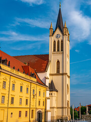 Fototapeta na wymiar Church in Keszthely, Hungary