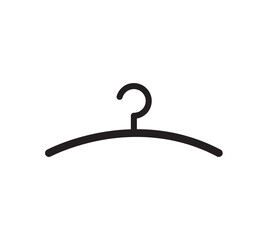 Hanger icon vector logo design template