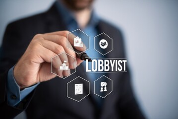 lobbyist - obrazy, fototapety, plakaty