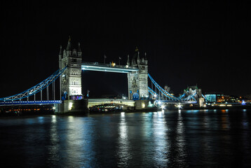 Obraz premium Tower Bridge at night, London