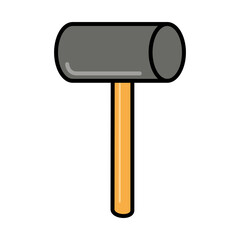 hammer tool repair maintenance and construction equipment line and fill