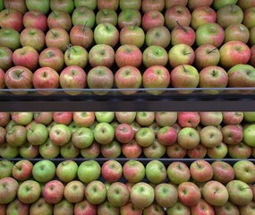 Apel Malang or apple originaly from Malang, East Java Indonesia.