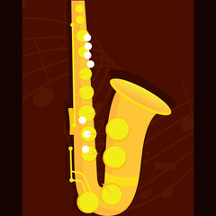 Classical saxophone image