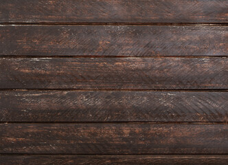 Dark brown wooden surface background