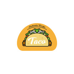 Illustration Vector Graphic of Tacos Food. Perfect to use for Food Business
