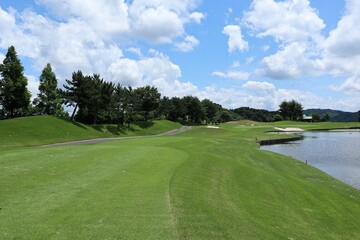 Obraz premium 夏のゴルフ場