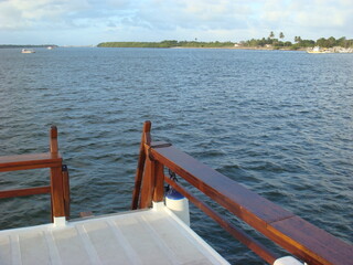 wooden pier in the sea