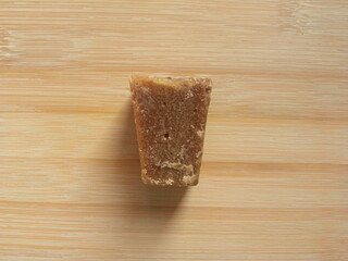 Brown color Sugarcane jaggery cube