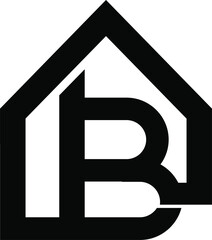 B logo simple and clean
