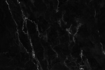 Black marble natural pattern for background, abstract natural marble black and white