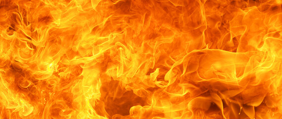 angry firestorm texture for banner background, 64 x 27 ultra-widescreen aspect ratio - obrazy, fototapety, plakaty